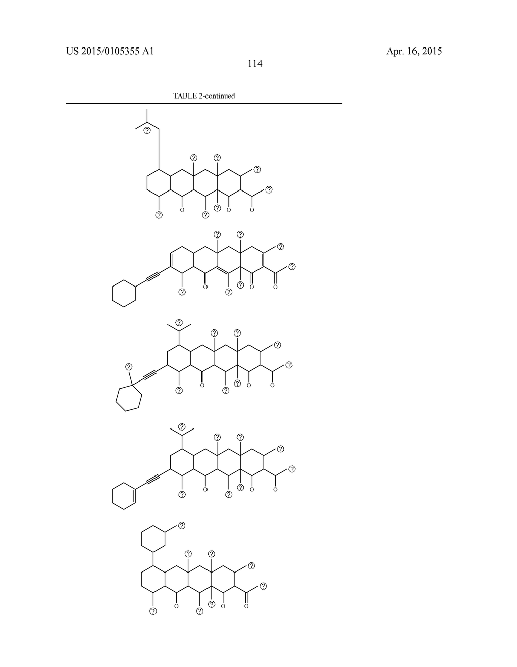 4-DEDIMETHYLAMINO TETRACYCLINE COMPOUNDS - diagram, schematic, and image 115