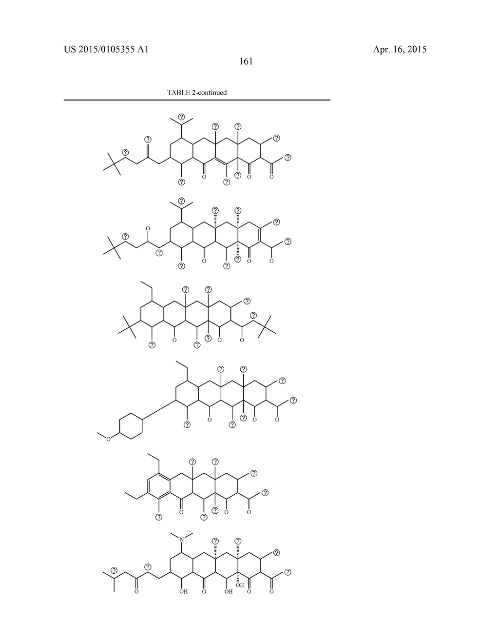 4-DEDIMETHYLAMINO TETRACYCLINE COMPOUNDS - diagram, schematic, and image 162