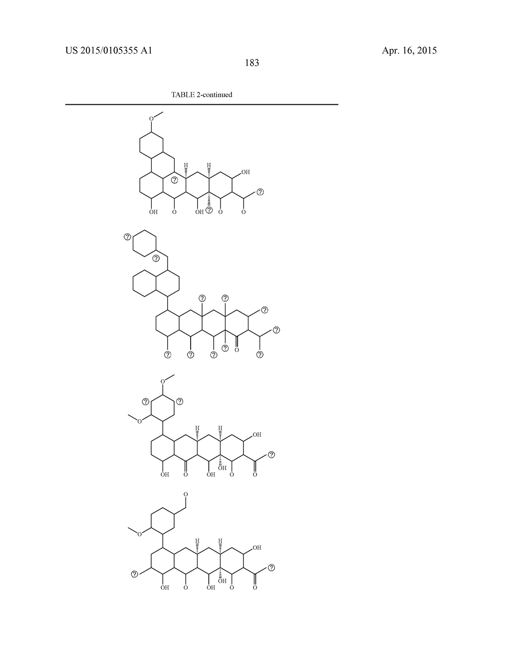 4-DEDIMETHYLAMINO TETRACYCLINE COMPOUNDS - diagram, schematic, and image 184