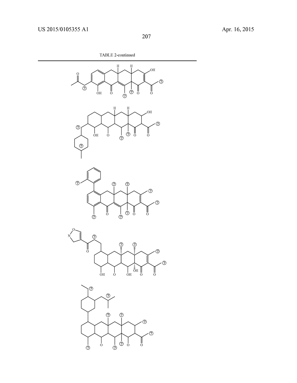 4-DEDIMETHYLAMINO TETRACYCLINE COMPOUNDS - diagram, schematic, and image 208