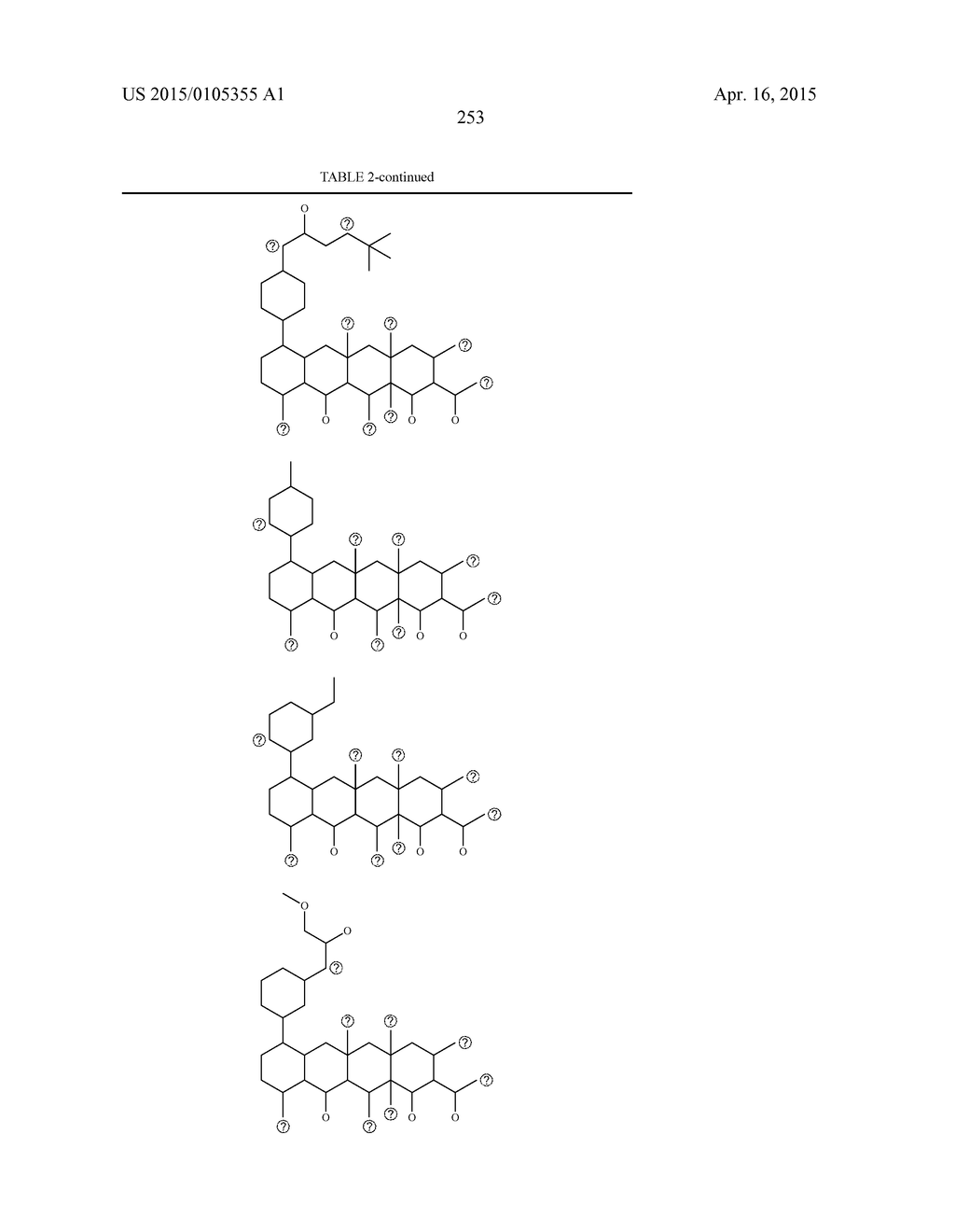 4-DEDIMETHYLAMINO TETRACYCLINE COMPOUNDS - diagram, schematic, and image 254