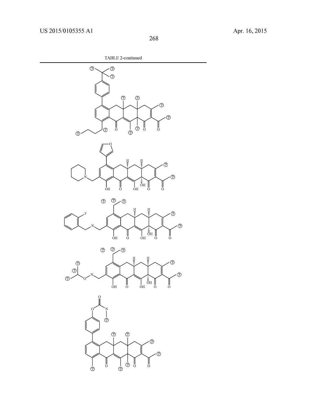 4-DEDIMETHYLAMINO TETRACYCLINE COMPOUNDS - diagram, schematic, and image 269