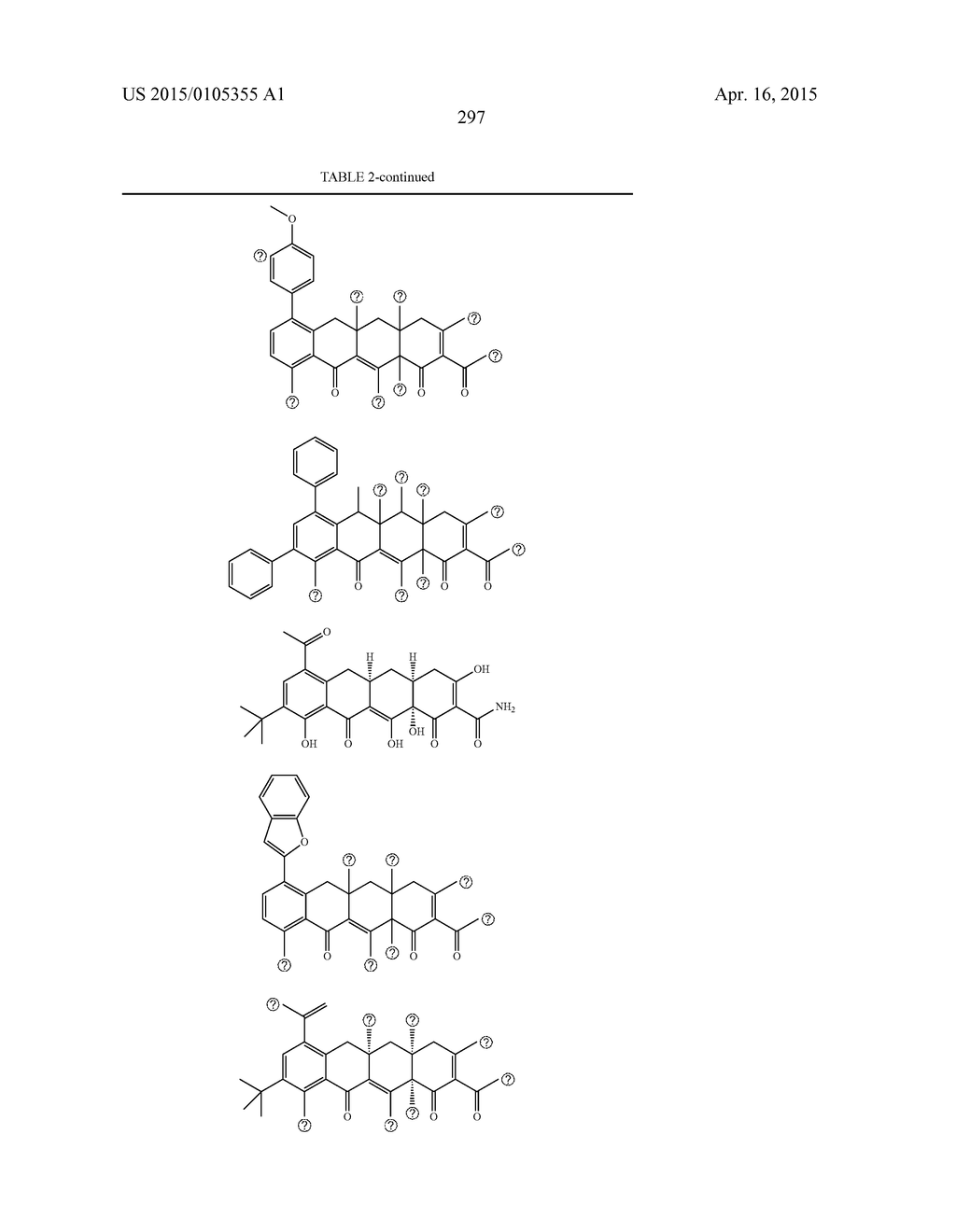 4-DEDIMETHYLAMINO TETRACYCLINE COMPOUNDS - diagram, schematic, and image 298