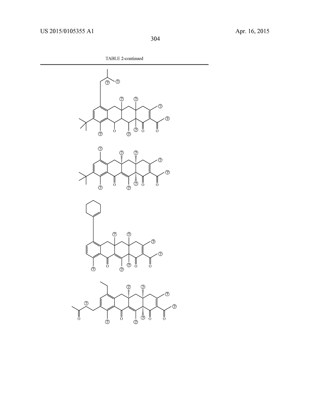 4-DEDIMETHYLAMINO TETRACYCLINE COMPOUNDS - diagram, schematic, and image 305