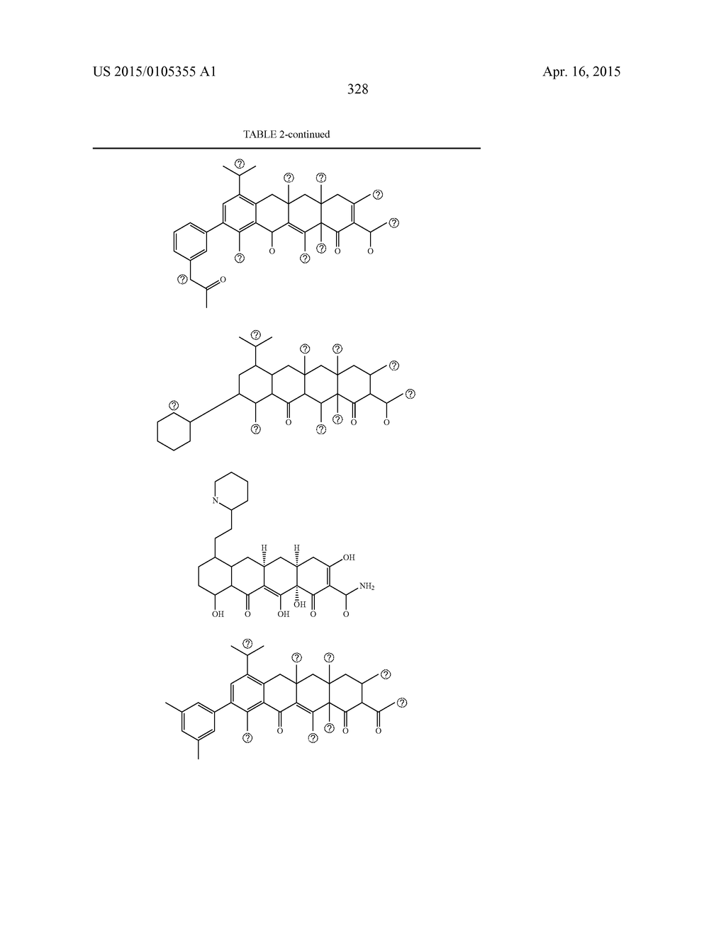 4-DEDIMETHYLAMINO TETRACYCLINE COMPOUNDS - diagram, schematic, and image 329