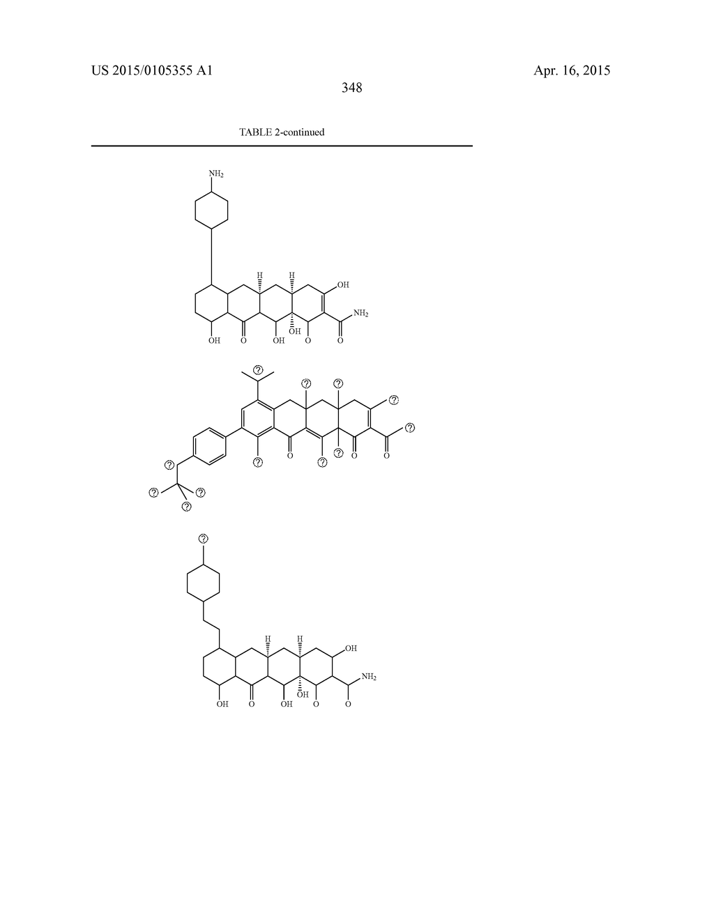 4-DEDIMETHYLAMINO TETRACYCLINE COMPOUNDS - diagram, schematic, and image 349