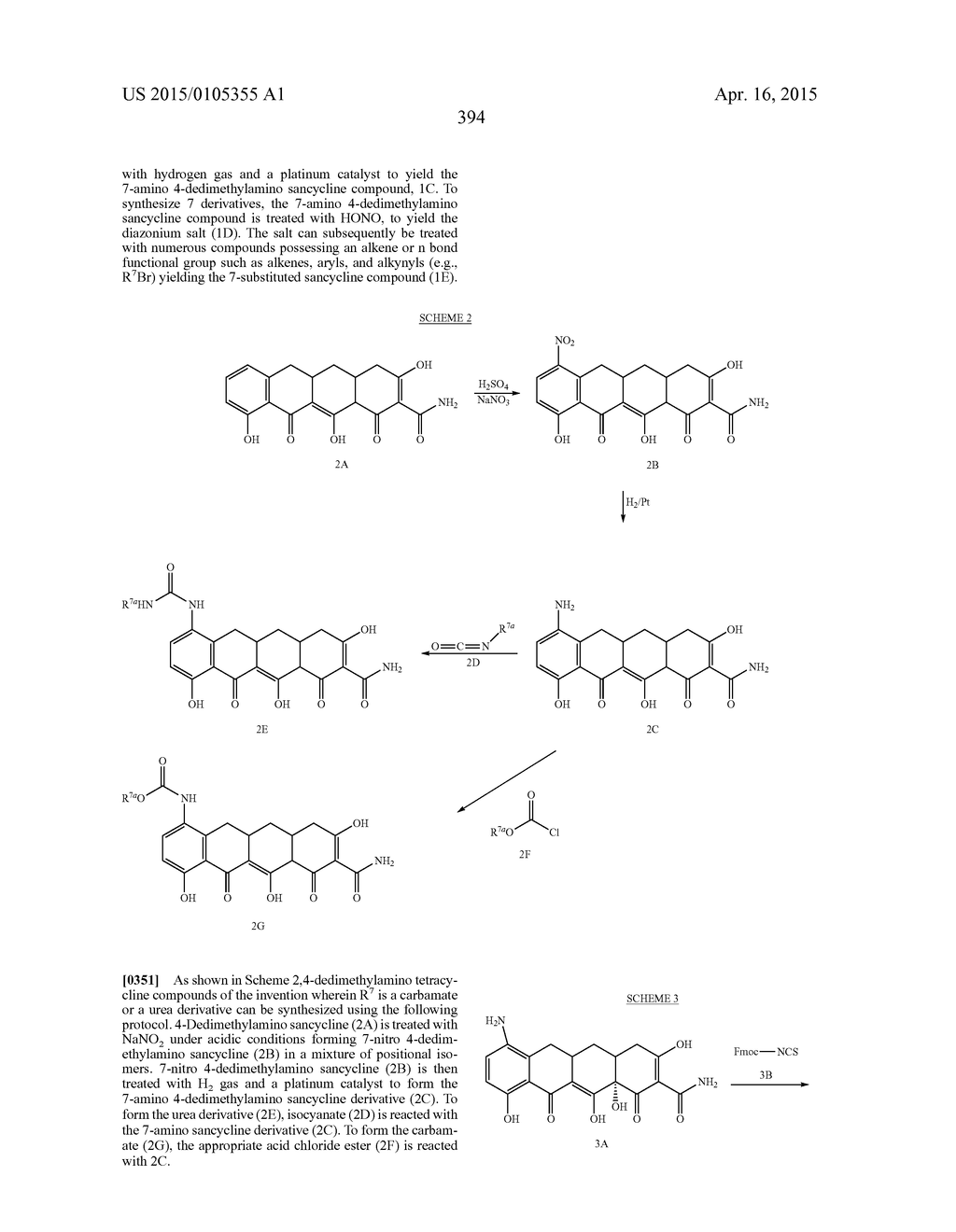 4-DEDIMETHYLAMINO TETRACYCLINE COMPOUNDS - diagram, schematic, and image 395