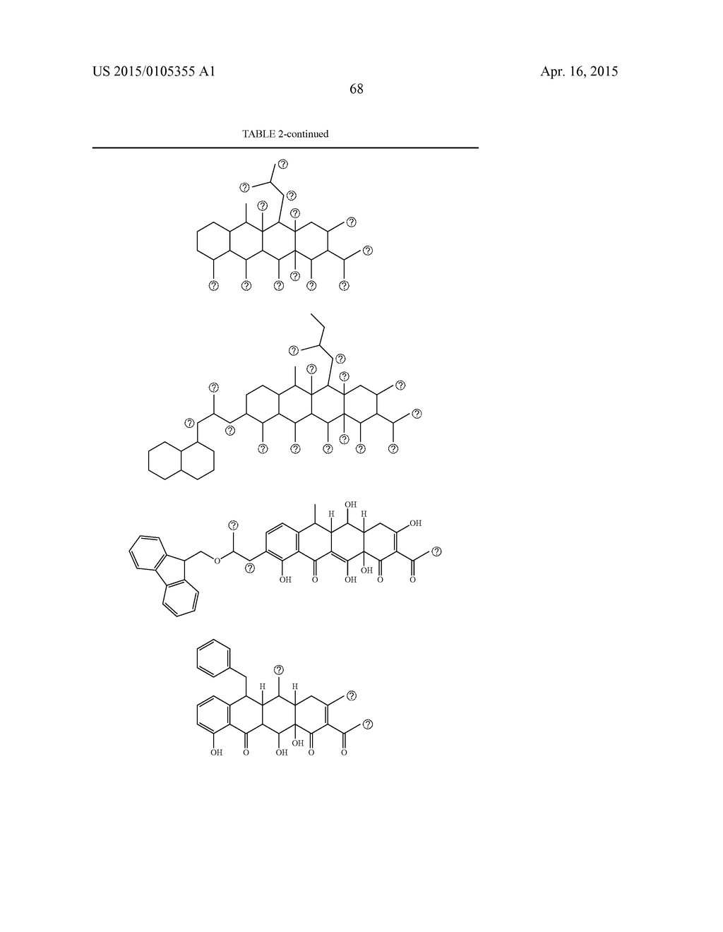 4-DEDIMETHYLAMINO TETRACYCLINE COMPOUNDS - diagram, schematic, and image 69