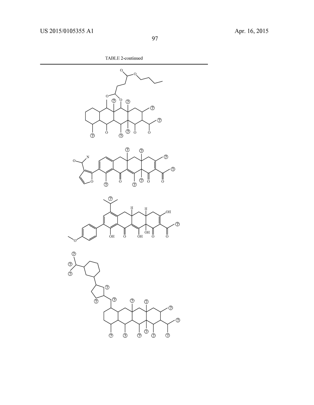 4-DEDIMETHYLAMINO TETRACYCLINE COMPOUNDS - diagram, schematic, and image 98