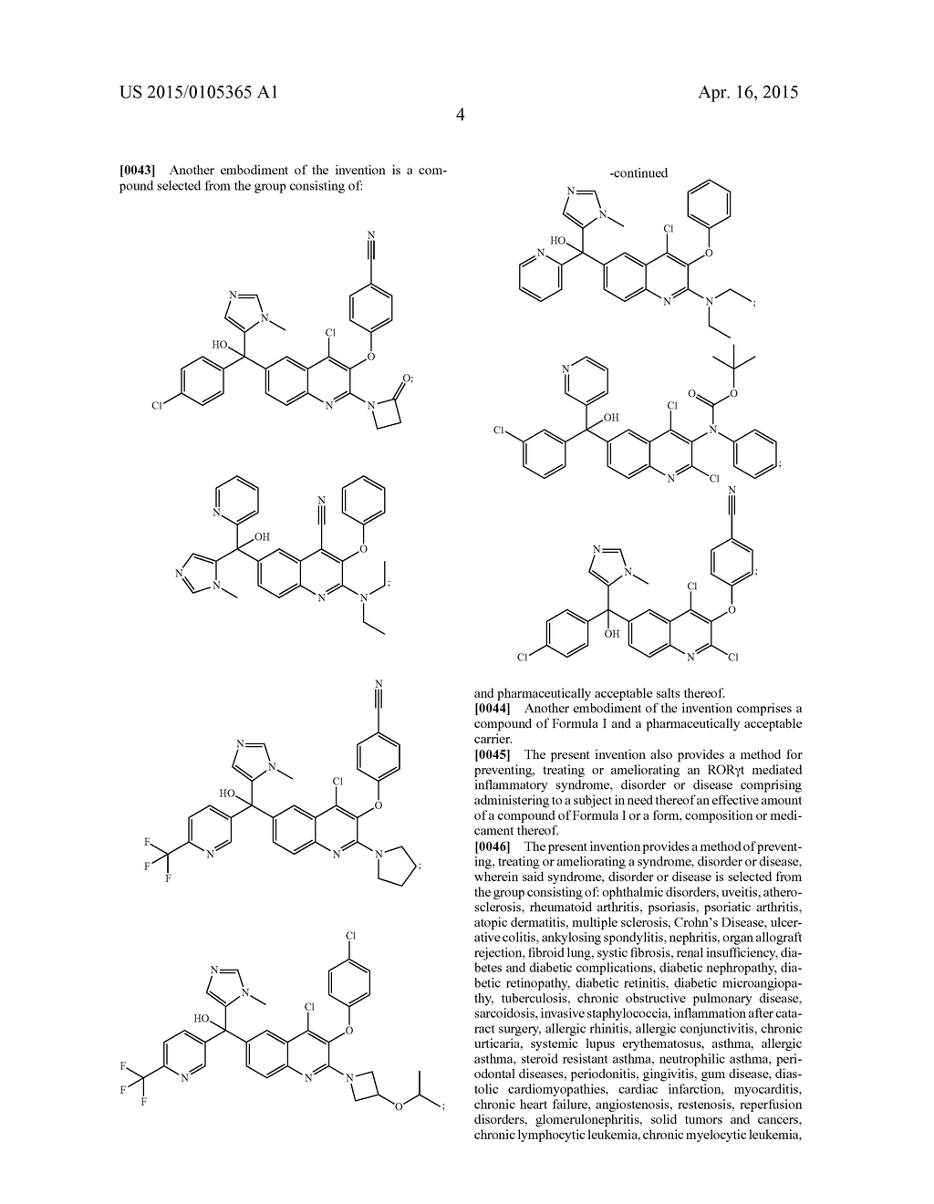 HETEROARYL LINKED QUINOLINYL MODULATORS OF RORgammat - diagram, schematic, and image 05