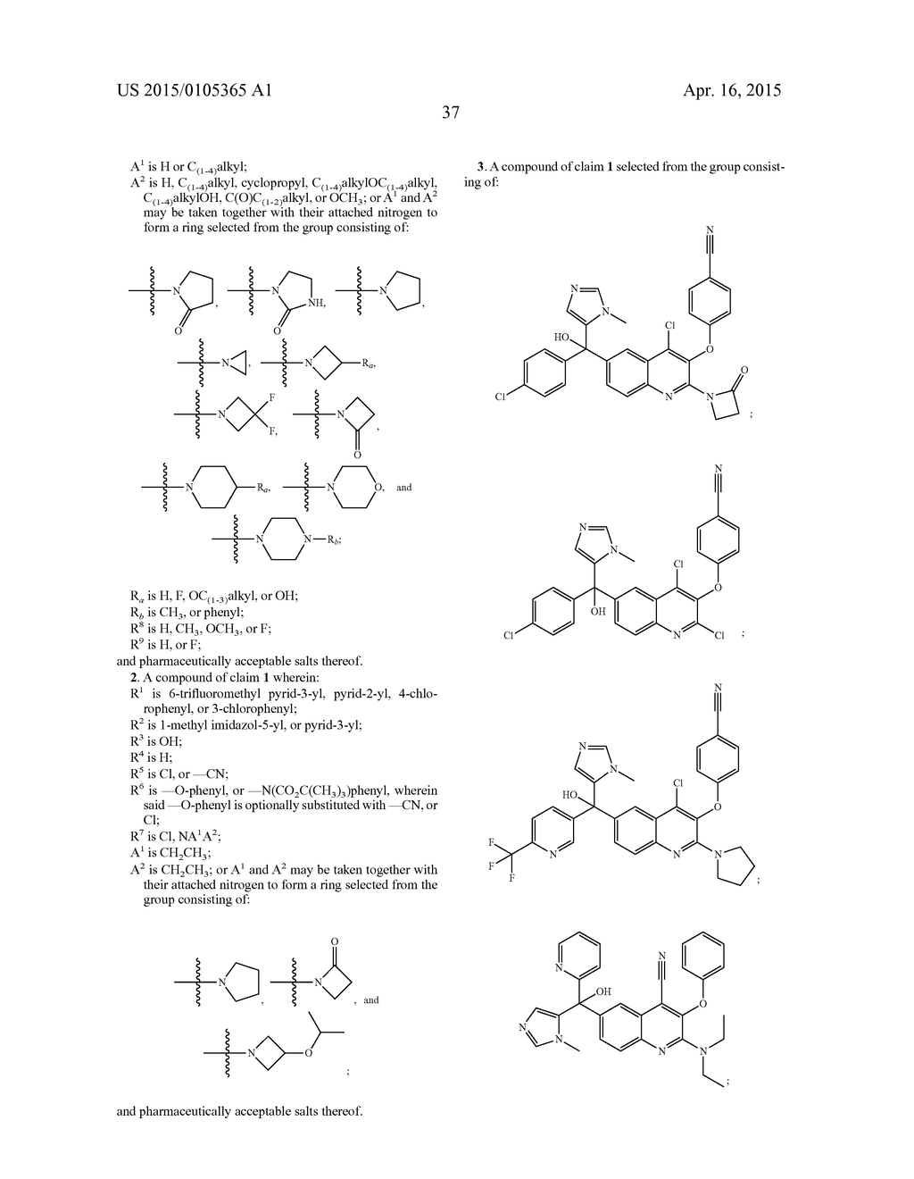 HETEROARYL LINKED QUINOLINYL MODULATORS OF RORgammat - diagram, schematic, and image 38