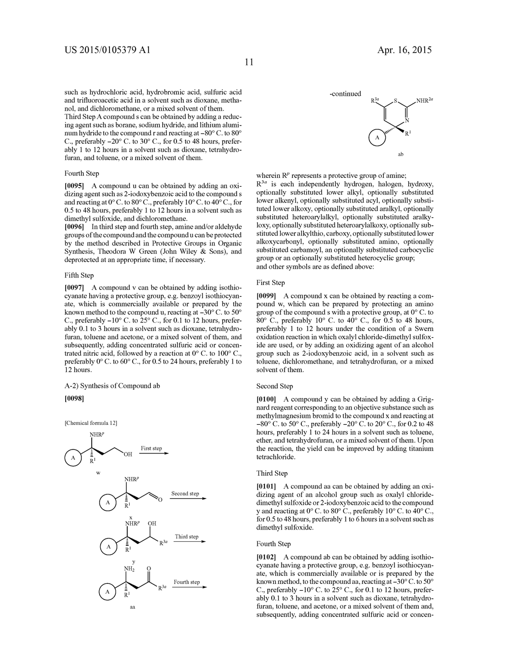 SULFUR-CONTAINING HETEROCYCLIC DERIVATIVE HAVING BETA SECRETASE INHIBITORY     ACTIVITY - diagram, schematic, and image 12