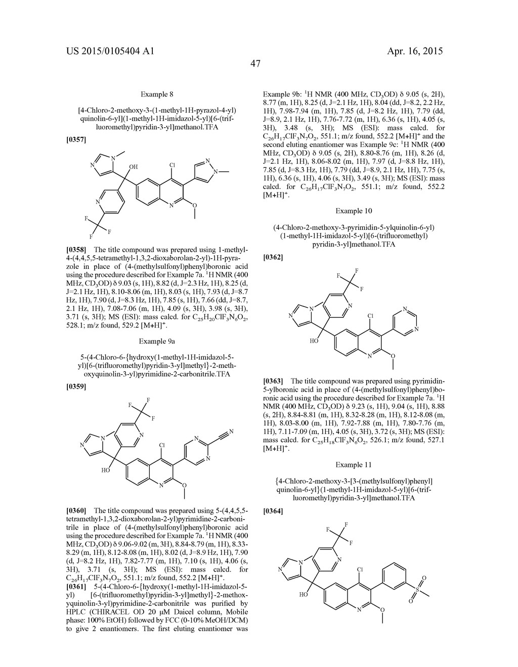 PHENYL LINKED QUINOLINYL MODULATORS OF RORyt - diagram, schematic, and image 48