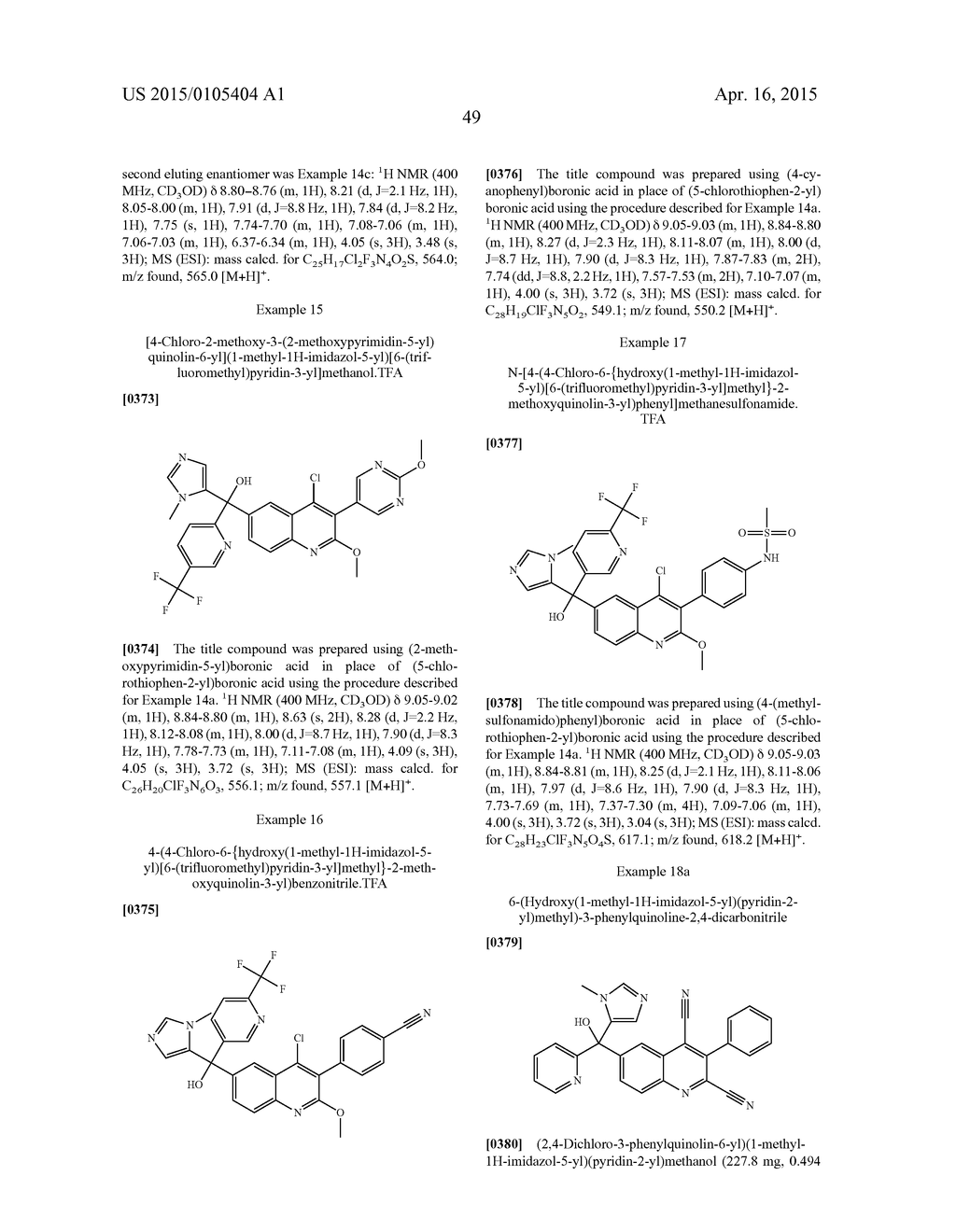 PHENYL LINKED QUINOLINYL MODULATORS OF RORyt - diagram, schematic, and image 50