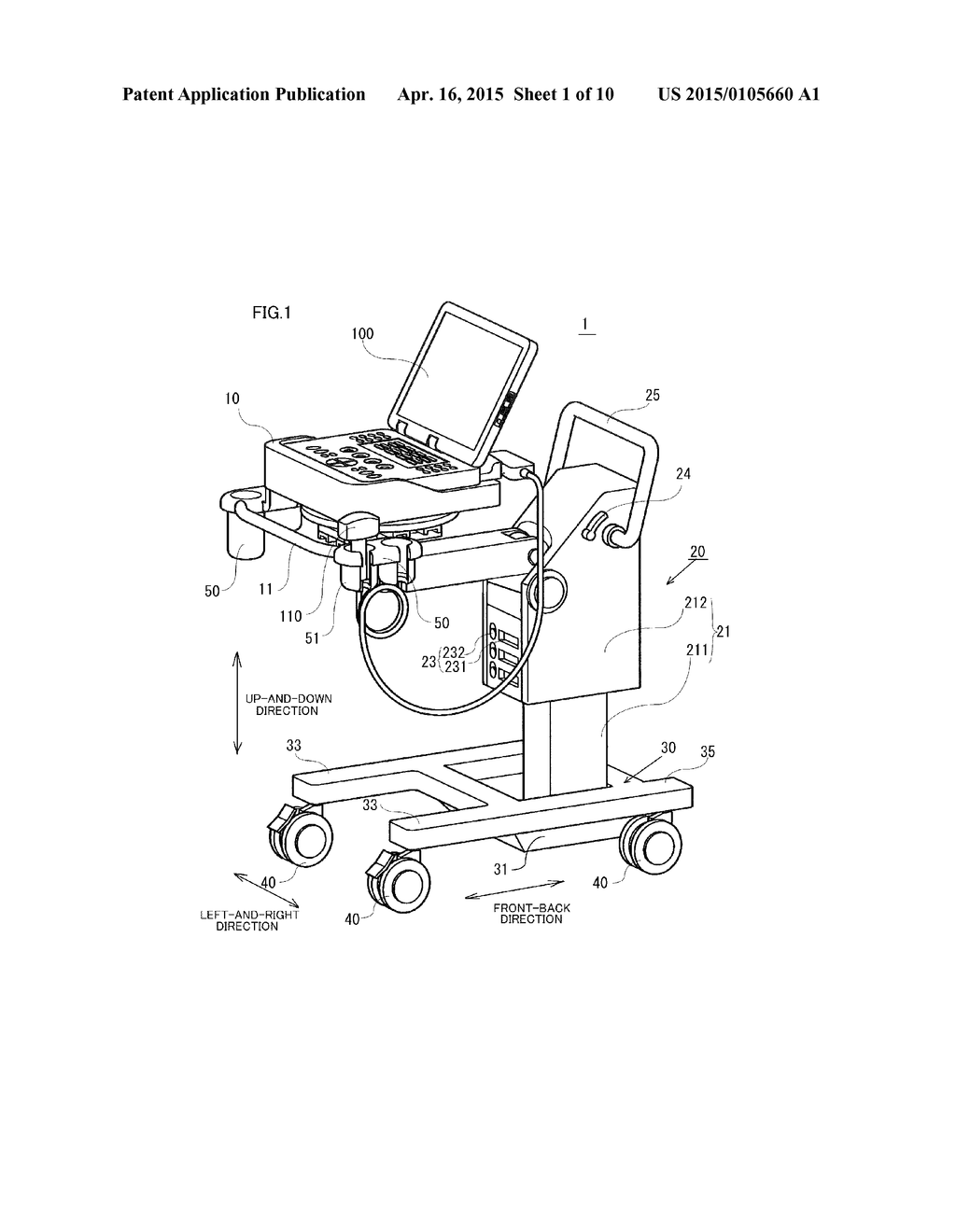 CARRIAGE FOR ULTRASONIC DIAGNOSIS DEVICE - diagram, schematic, and image 02