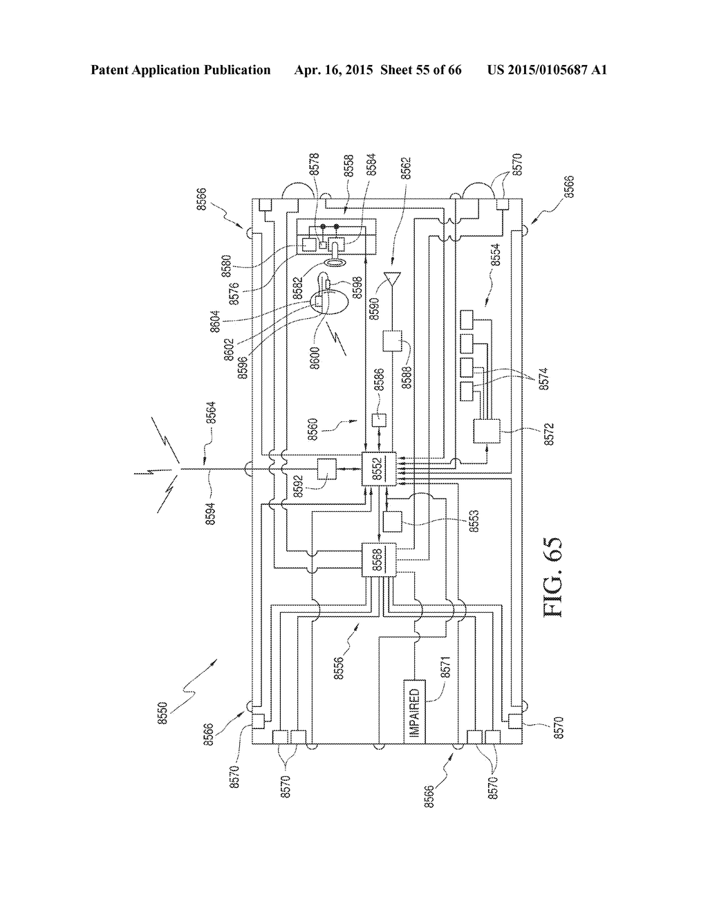 METHOD AND APPARATUS FOR BIOLOGICAL EVALUATION - diagram, schematic, and image 56