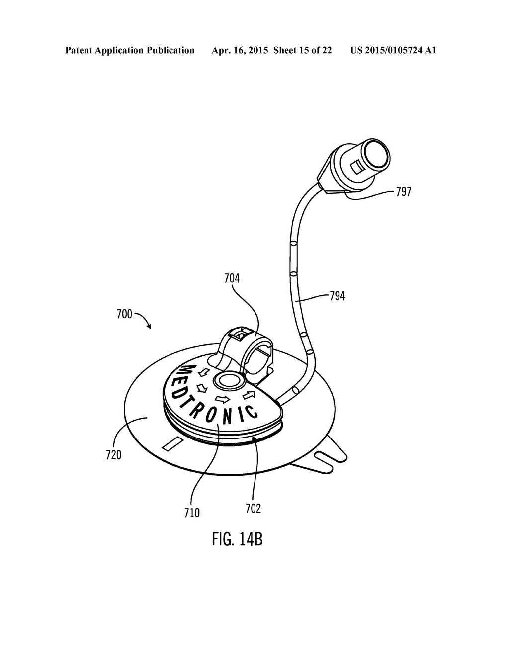 Therapeutic Agent Injection Device - diagram, schematic, and image 16