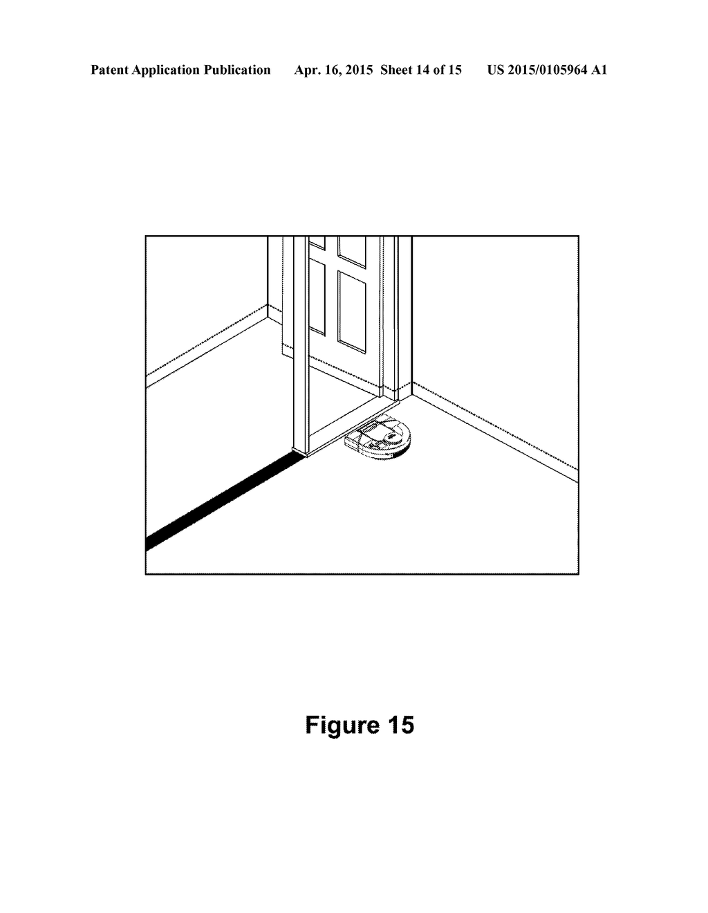 METHOD AND APPARATUS FOR SIMULTANEOUS LOCALIZATION AND MAPPING OF MOBILE     ROBOT ENVIRONMENT - diagram, schematic, and image 15