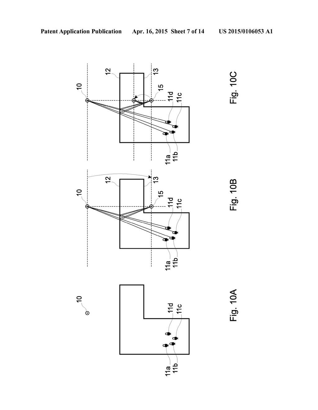 METHOD AND A SYSTEM FOR DETERMINING THE LOCATION OF AN OBJECT - diagram, schematic, and image 08