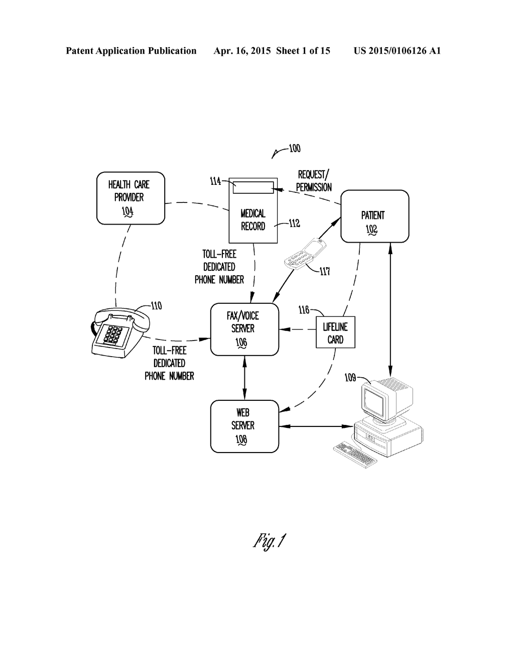 IDENTIFYING INDIVIDUAL ASSOCIATED WITH HEALTH RECORD USING DESTINATION     ADDRESS - diagram, schematic, and image 02