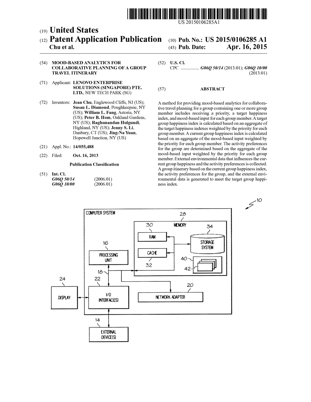 MOOD-BASED ANALYTICS FOR COLLABORATIVE PLANNING OF A GROUP TRAVEL     ITINERARY - diagram, schematic, and image 01