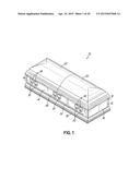 CASKET HARDWARE ATTACHMENT STRUCTURE diagram and image