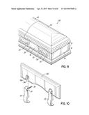 CASKET HARDWARE ATTACHMENT STRUCTURE diagram and image