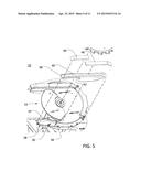 DEBRIS VENT FOR A SAW BLADE HOUSING diagram and image