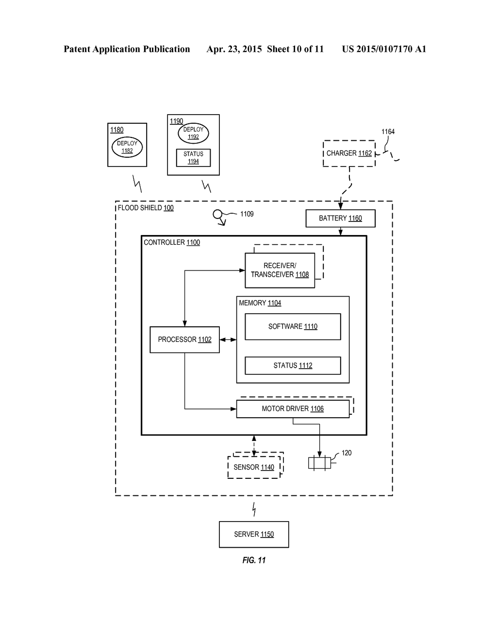 FLOOD SHIELD SYSTEMS AND METHODS - diagram, schematic, and image 11