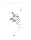 THRUST REVERSER FAN RAMP WITH BLOCKER DOOR POCKET diagram and image