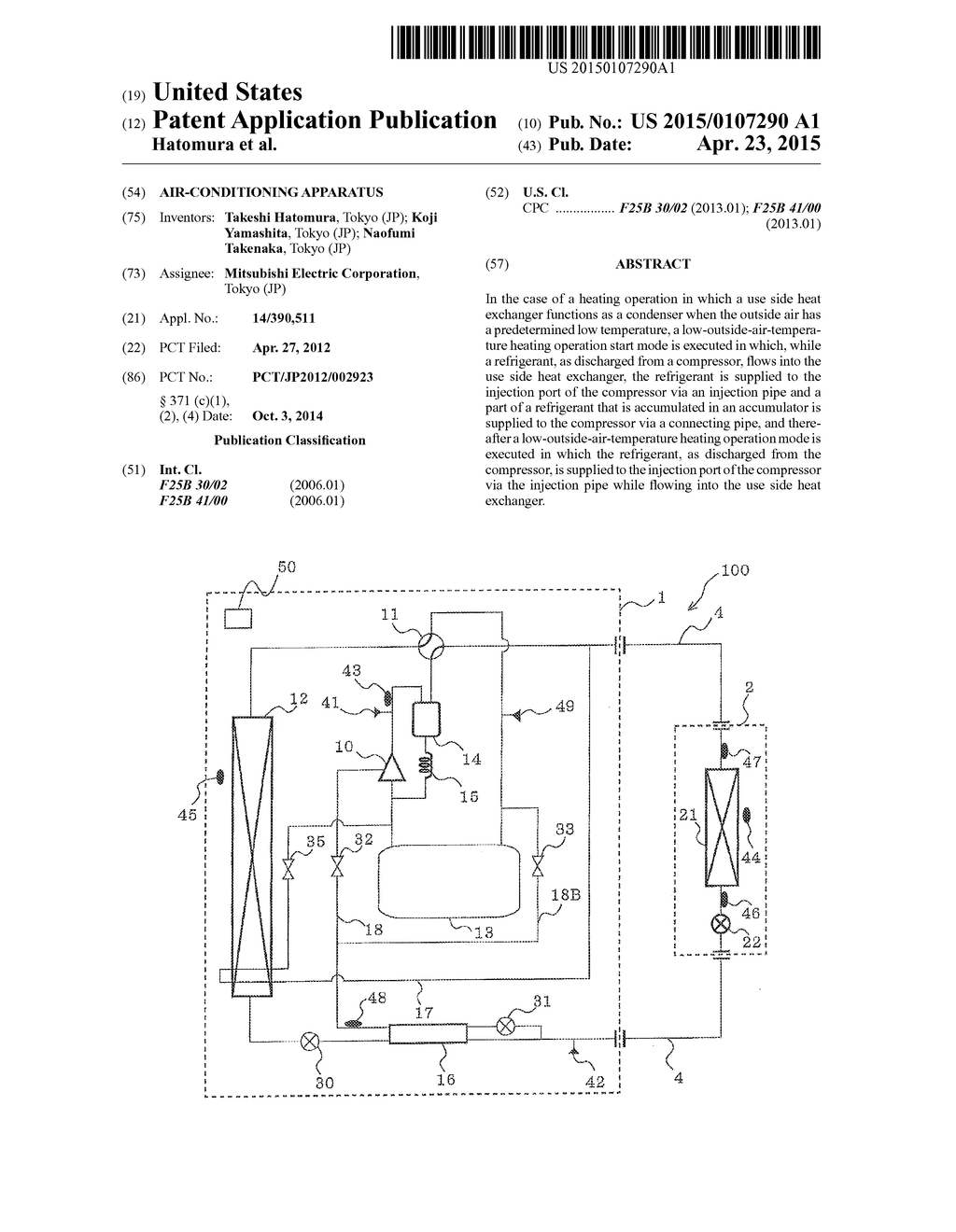 AIR-CONDITIONING APPARATUS - diagram, schematic, and image 01