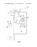 REFRIGERATOR APPLIANCE AND METHOD FOR USE WITH SINGLE SERVE DISPENSER diagram and image