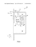 REFRIGERATOR APPLIANCE AND METHOD FOR USE WITH SINGLE SERVE DISPENSER diagram and image