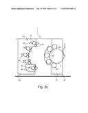 PRINTING PRESS WITH MOBILE INKING CARRIAGE diagram and image