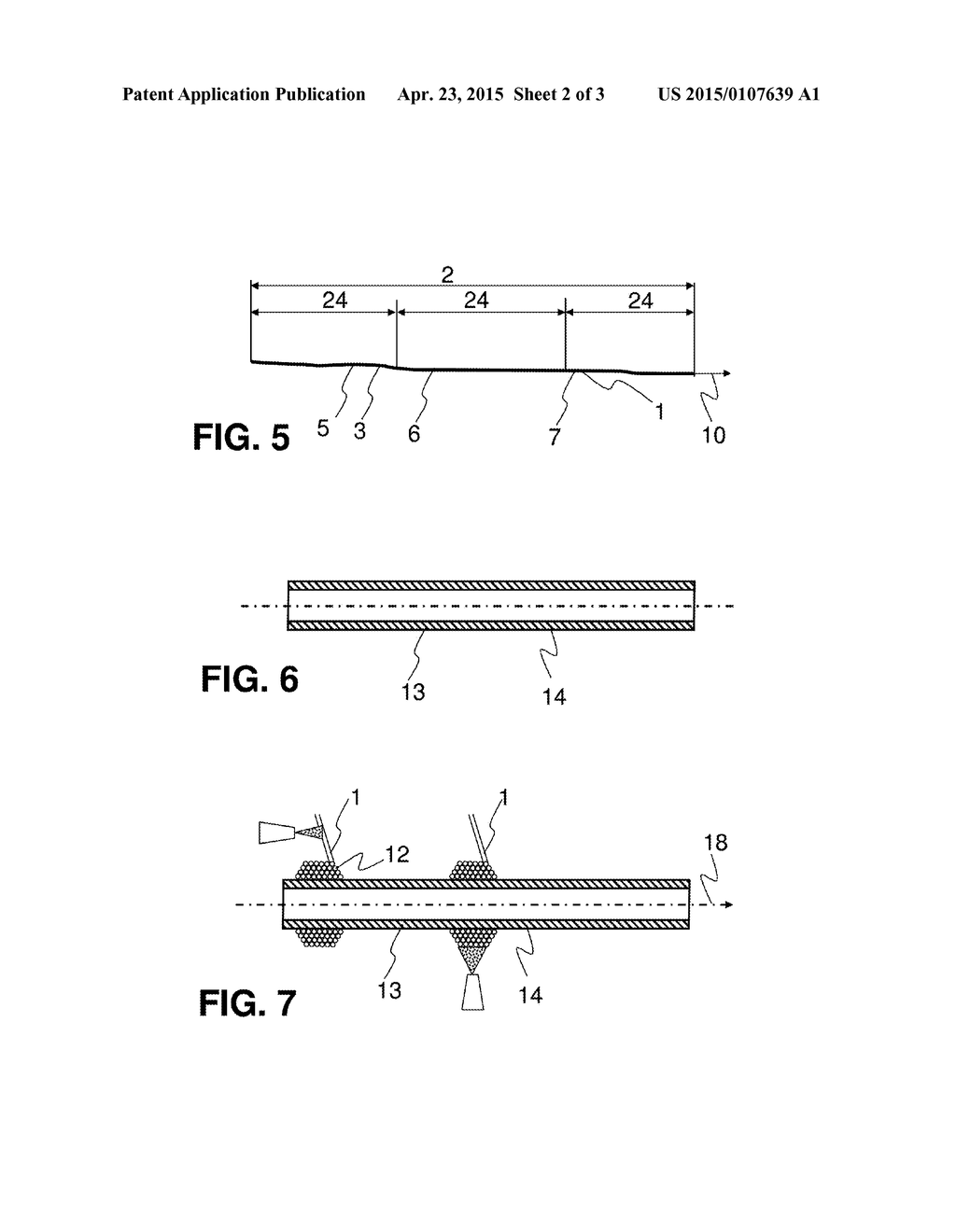 THREAD WITH A THERMOELECTRIC MATERIAL, METHOD FOR PRODUCING A COMPONENT     FOR A THERMOELECTRIC MODULE AND TUBULAR THERMOELECTRIC MODULE - diagram, schematic, and image 03