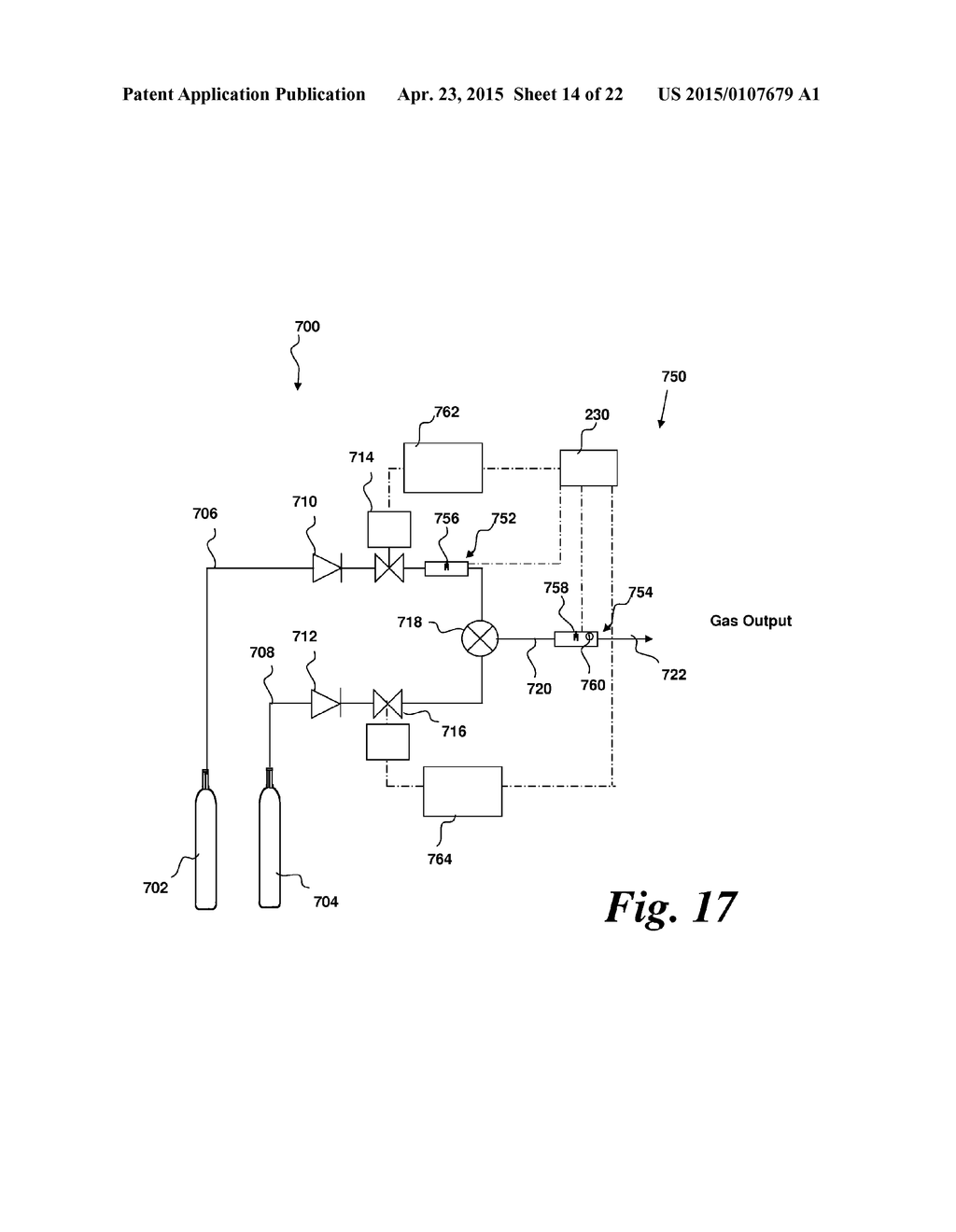 METHOD OF, AND APPARATUS FOR, PROVIDING A GAS MIXTURE - diagram, schematic, and image 15