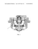 BUOYANCY VEST VENT VALVE WITH RELIABLE SEATING diagram and image