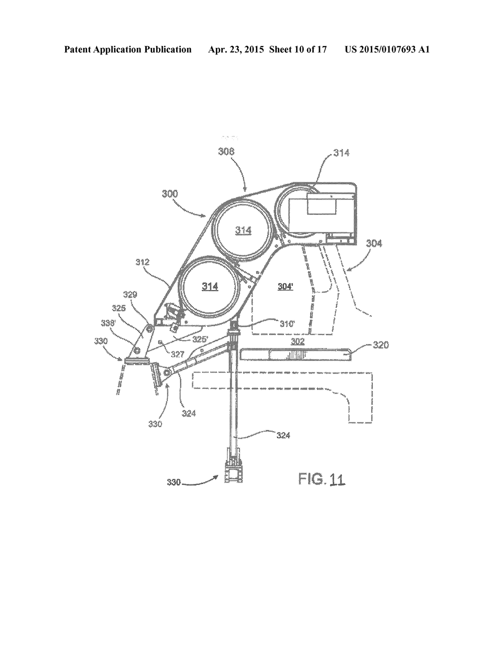 VEHICLE MOUNTING ASSEMBLY FOR A FUEL SUPPLY - diagram, schematic, and image 11