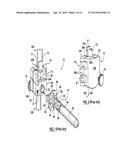 CLAMSHELL HOUSING FOR DISPENSING TUBE OF METERING DISPENSER diagram and image