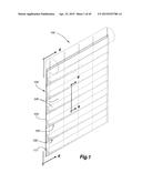 RETRACTABLE SHADE WITH COLLAPSIBLE VANES diagram and image