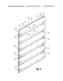 RETRACTABLE SHADE WITH COLLAPSIBLE VANES diagram and image