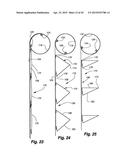 RETRACTABLE SHADE WITH COLLAPSIBLE VANES diagram and image