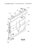 RETRACTABLE SHADE WITH COLLAPSIBLE VANES diagram and image