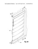 RETRACTABLE SHADE WITH COLLAPSIBLE VANES diagram and image