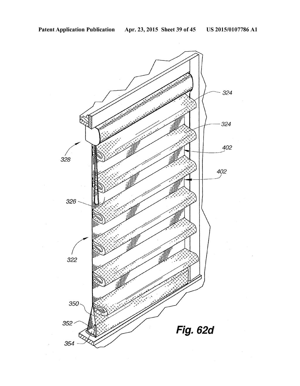 RETRACTABLE SHADE WITH COLLAPSIBLE VANES - diagram, schematic, and image 40