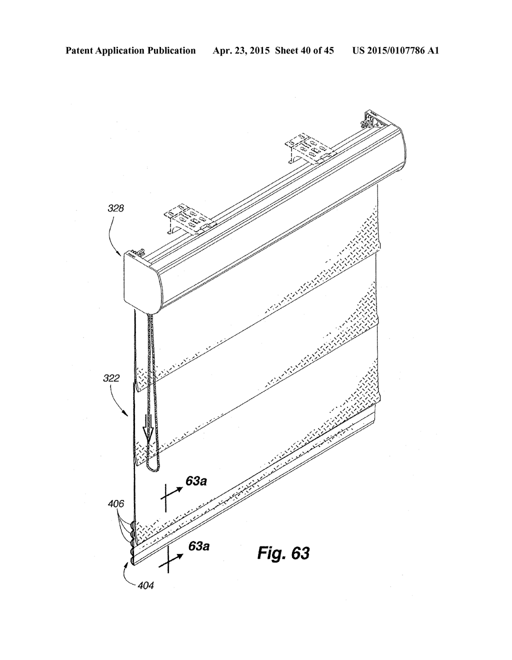 RETRACTABLE SHADE WITH COLLAPSIBLE VANES - diagram, schematic, and image 41