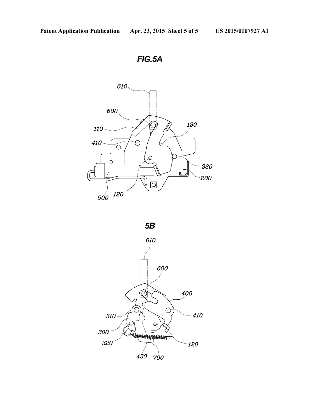 ACTIVE HOOD APPARATUS FOR VEHICLE - diagram, schematic, and image 06