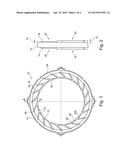 CLUTCH PLATE WITH SIMULATED FRICTION MATERIAL SEGMENTS diagram and image