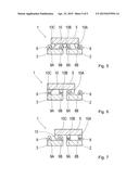 DEVICE FOR RELEASABLY CONNECTING TWO COMPONENT PARTS WITH AT LEAST ONE     SHAFT diagram and image