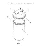 MUG WITH TRAPEZOID-SHAPED PROTRUSIONS diagram and image